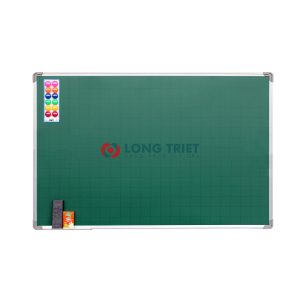 Bảng từ xanh kẻ ô 5x5 cm khung nhôm LT13